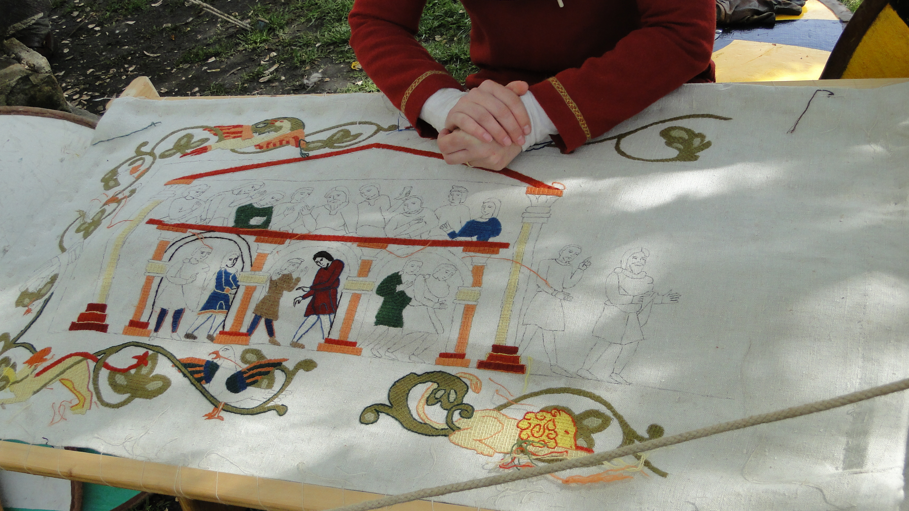 Panel 1 at a show in Greenwich  &ndash; &copy;&nbsp;Cecilia&nbsp;White,&nbsp;April&nbsp;2012