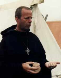 * Gundulfus holding a manuscript