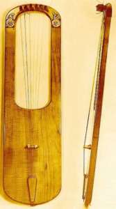 *Replica of the Sutton Hoo Lyre