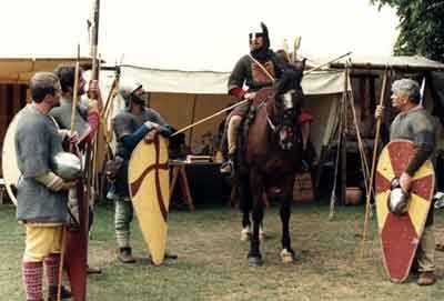 * The Reeve and his men