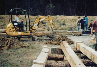 Building Wychurst was a departure from classic re-enactment 